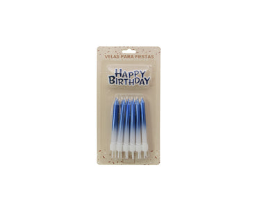 VELA DOBLE COLOR HAPPY BIRTHDAY GZ-6319