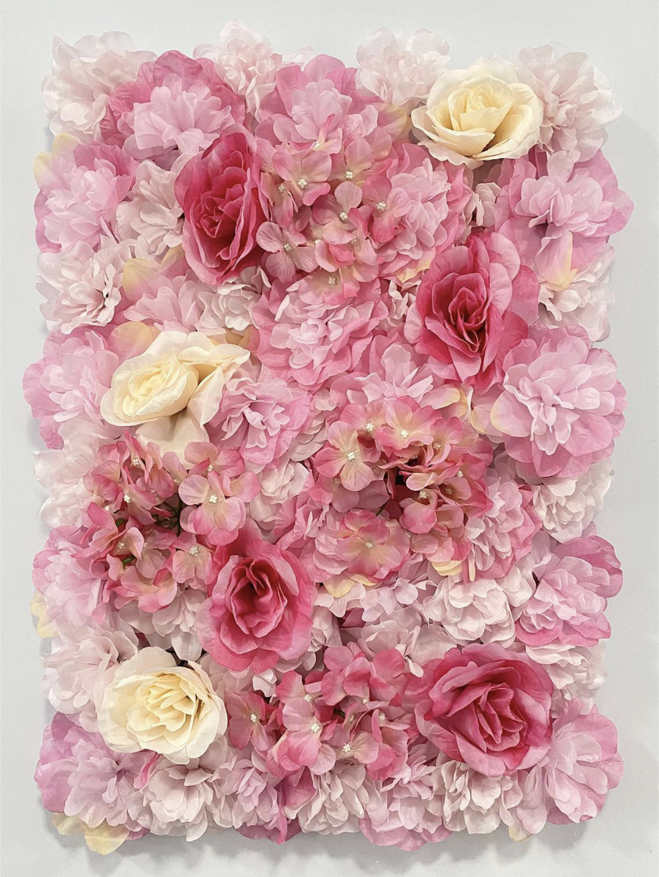 TAPETE CON PETALOS Y FLORES ARTIFICIAL VARIOS COLORES GZ-5862/63/64