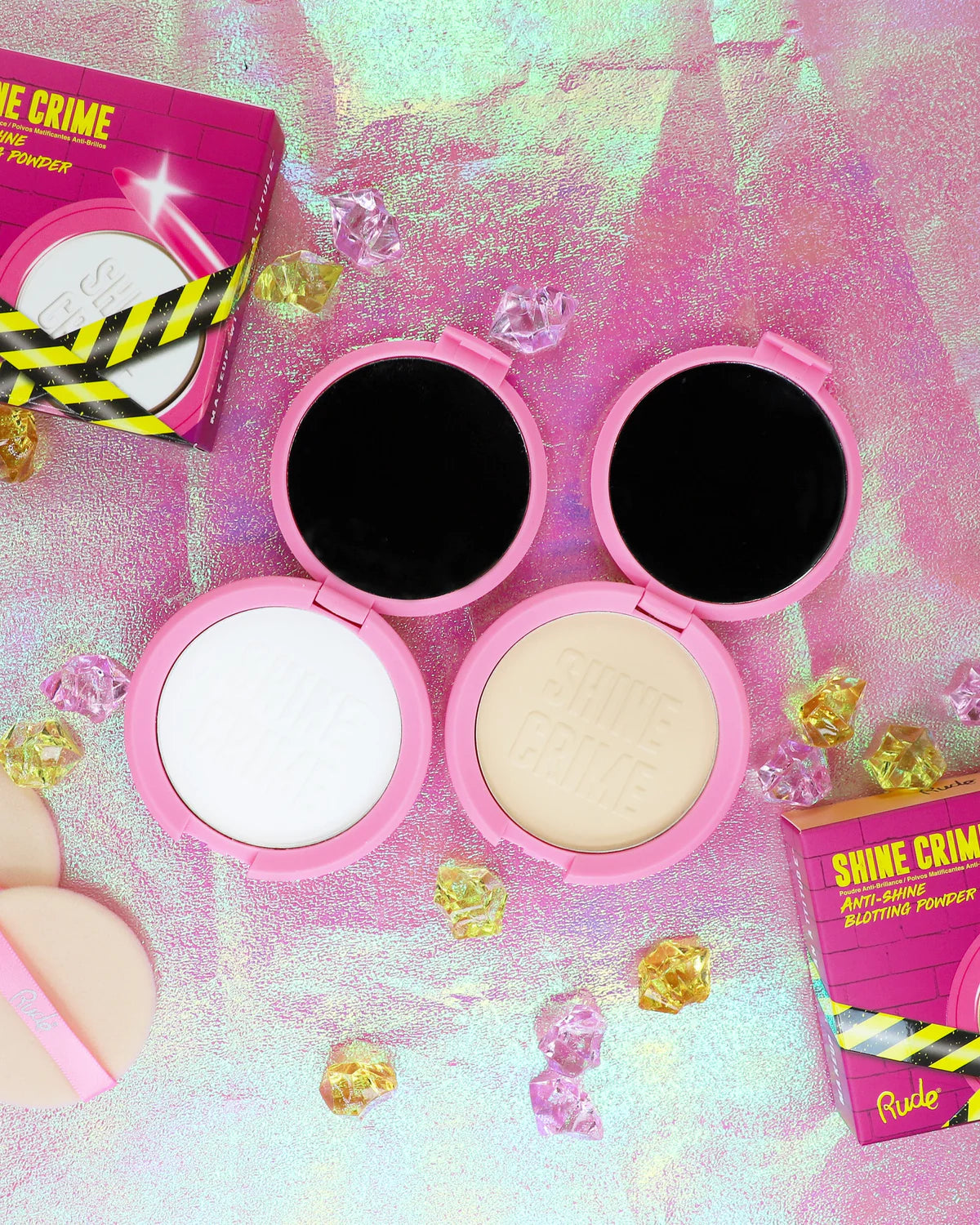 Polvo secante antibrillo Shine Crime
