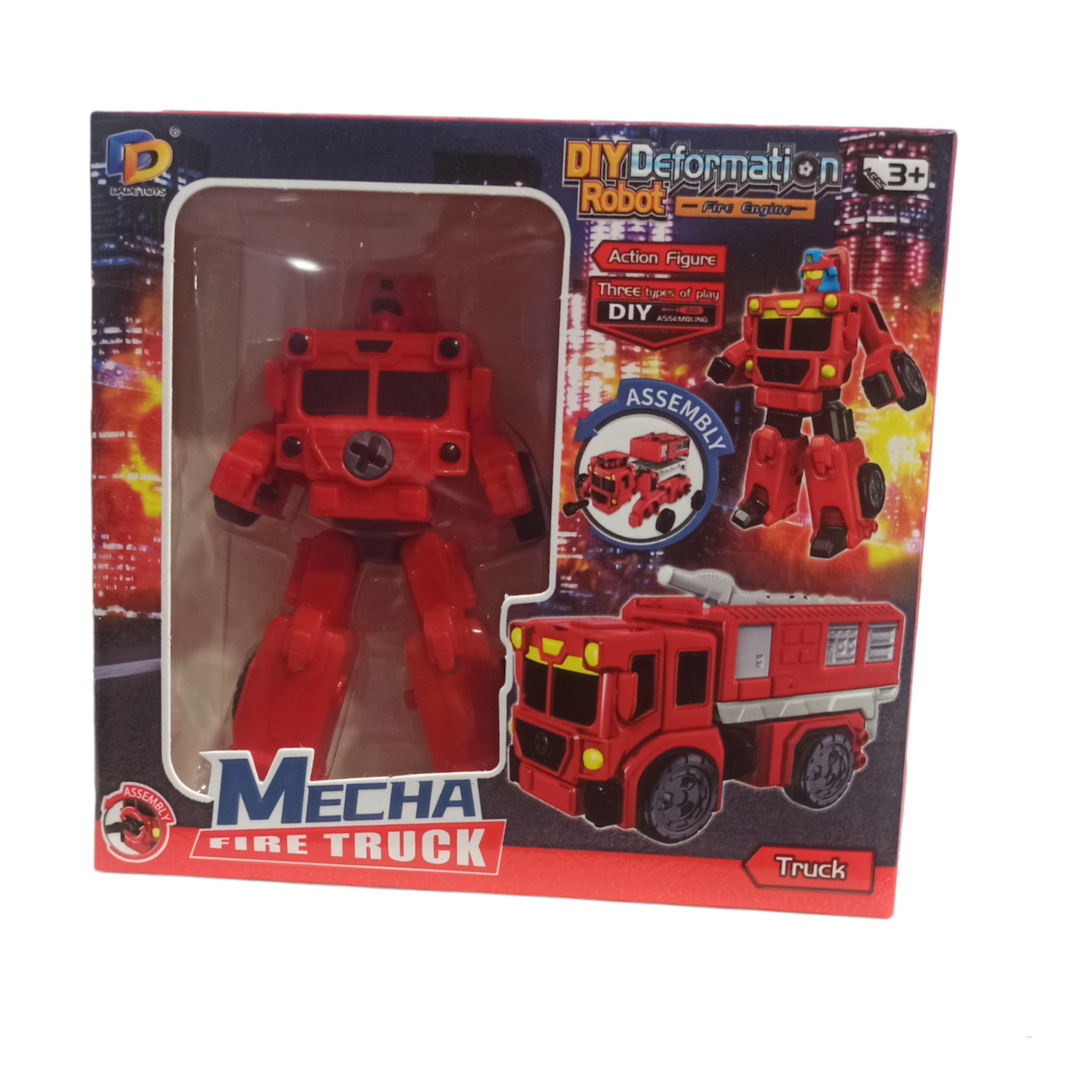 CARRO DE BOMBERO TRANSFORMERS EGZ 0699 CasaGutza