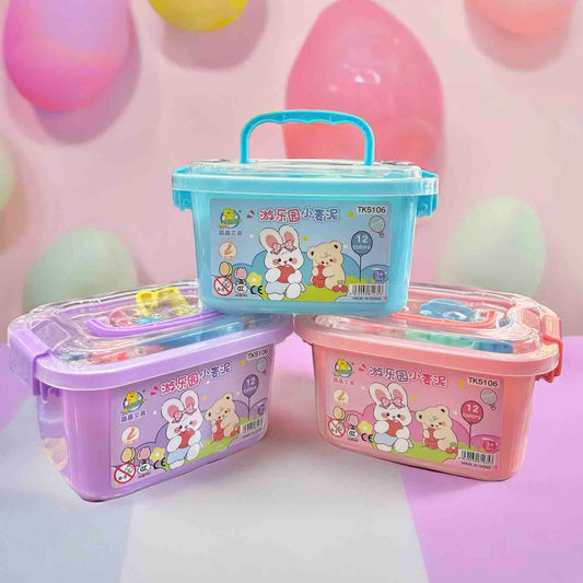 CANASTA CON PLASTILINA Y CORTADORES GM1081-2H-7