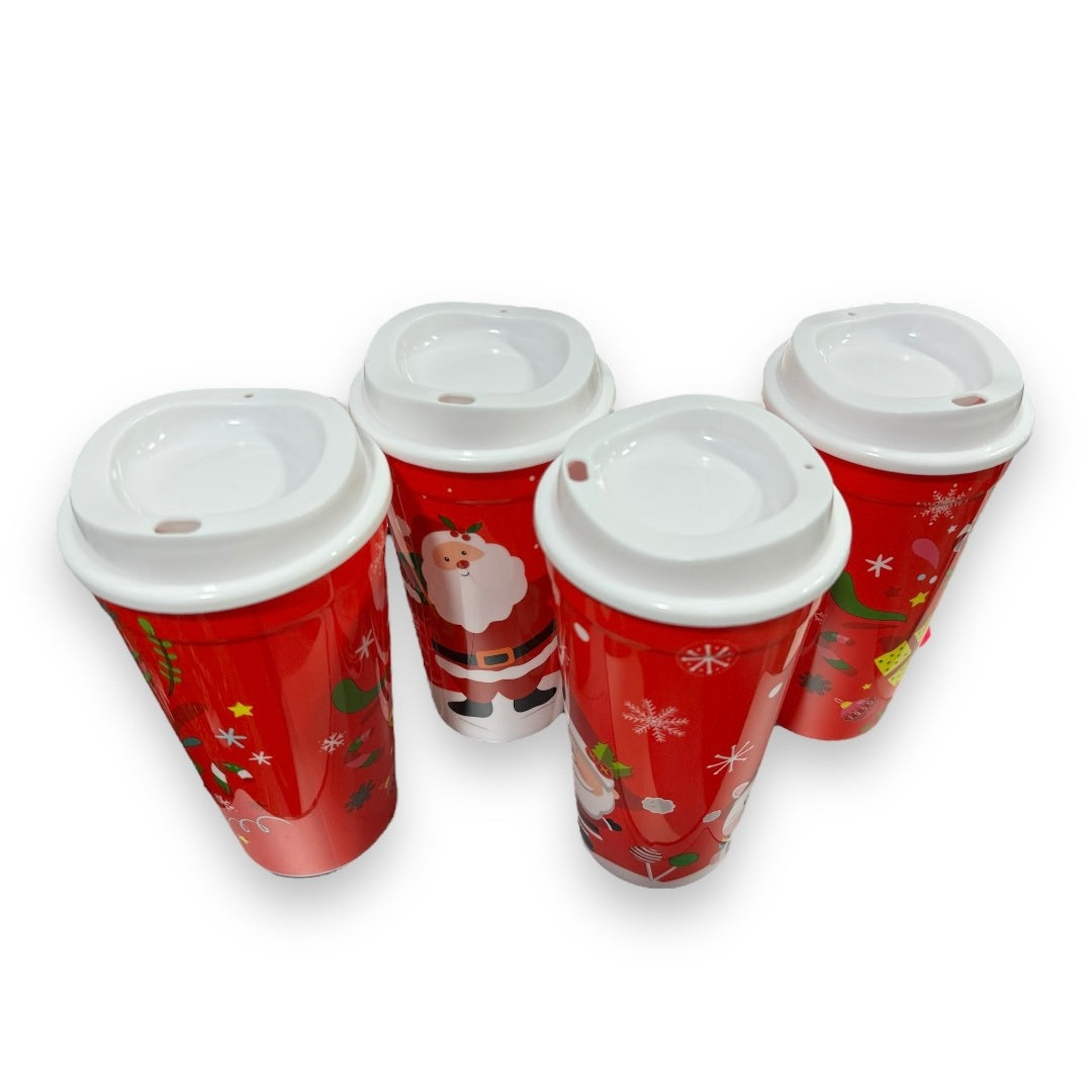 VASO NAVIDAD CAFETERO GZ-8426
