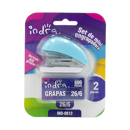 MINI ENGRAPADORA CON GRAPAS IND-0612