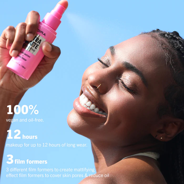 FIJADOR DE MAQUILLAJE SPRAY ULTRA MATTE SETTING OMS003