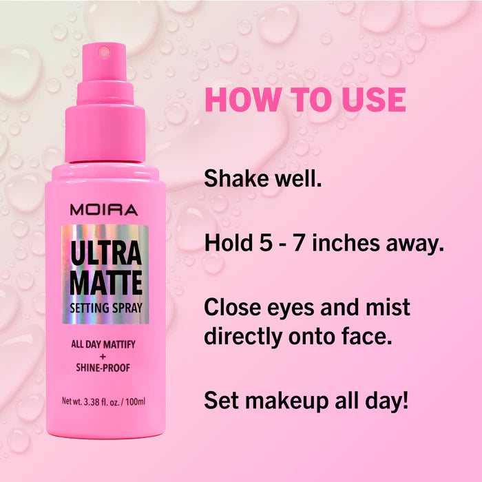 FIJADOR DE MAQUILLAJE SPRAY ULTRA MATTE SETTING OMS003