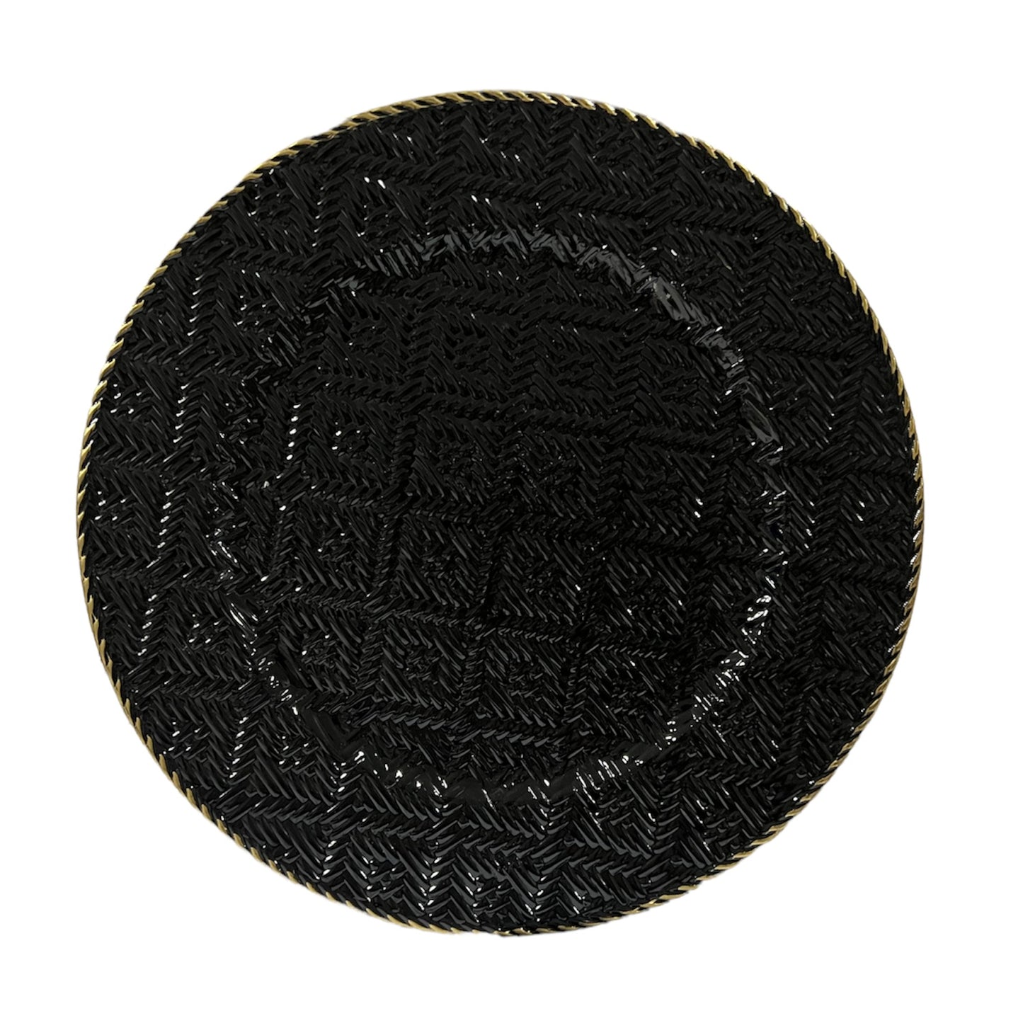PLATO BASE NEGRO GZ-4486