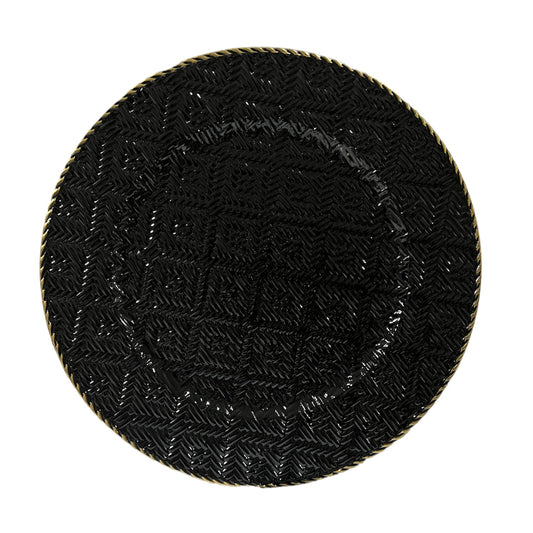 PLATO BASE NEGRO GZ-4486