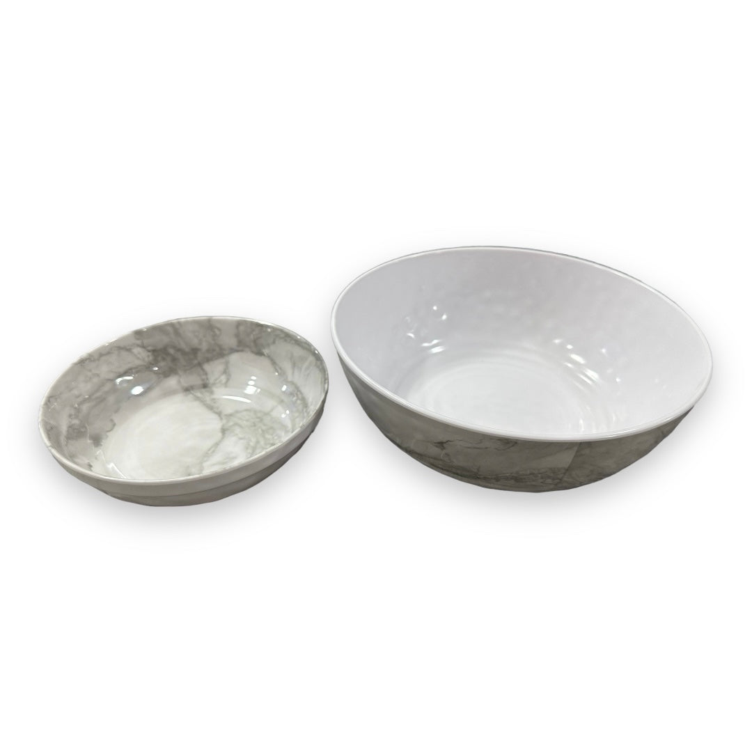 PLATO MELAMINA MARMOL GRIS GZ-5769/73