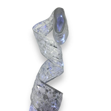 LISTÓN CON LUZ PLATA 5 METROS