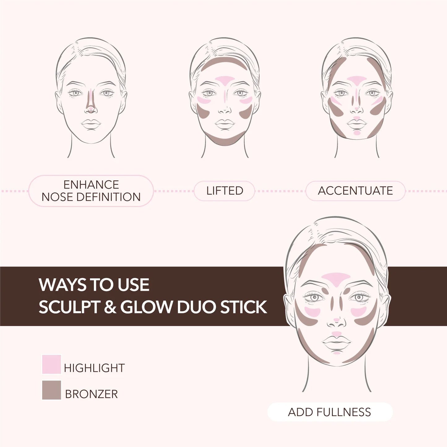 SCULPT & GLOW DUO STICK MOIRA