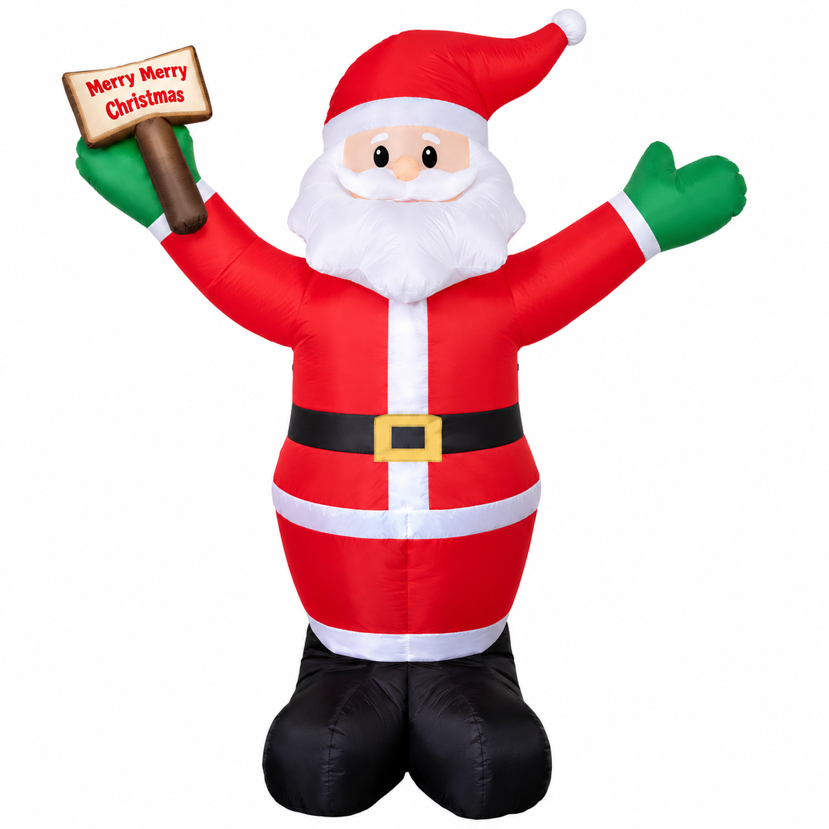 FIG DECO INFLABLE SANTA CLAUS CON LETRERO 3MT GZ-10703