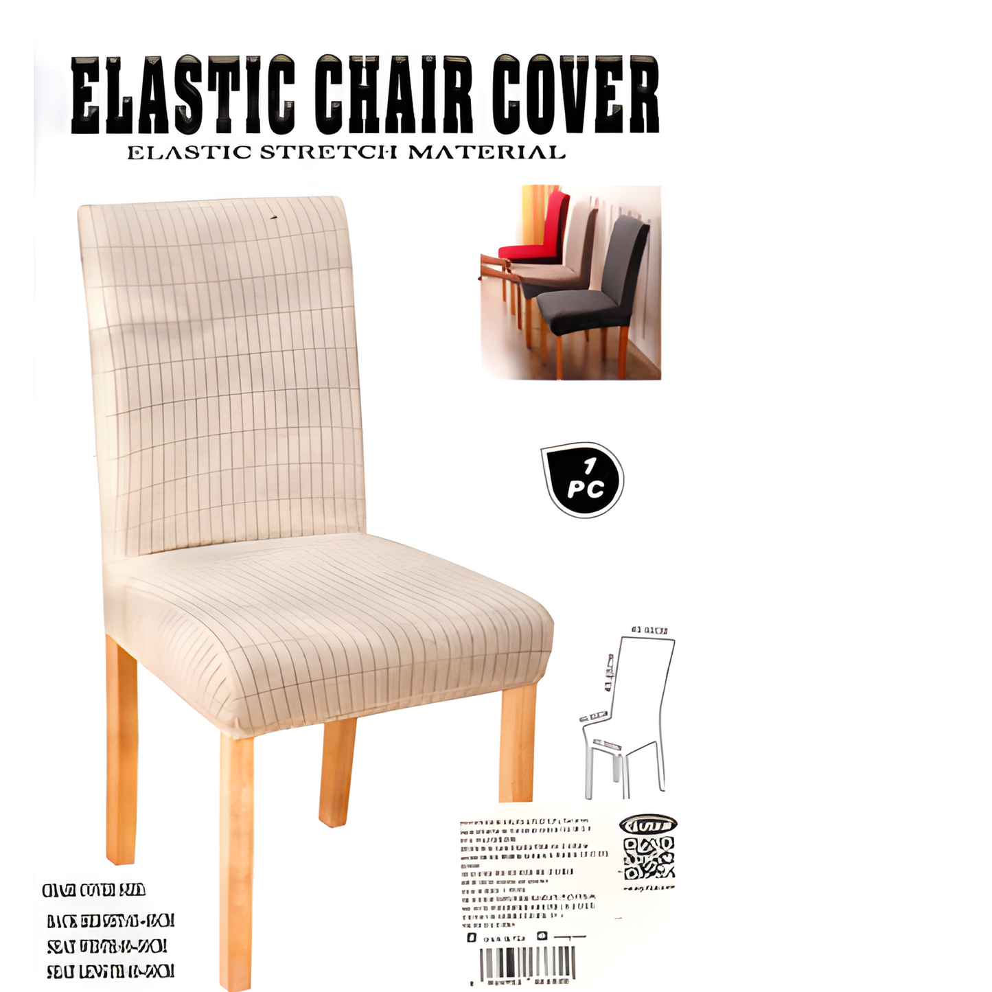 FUNDA P/SILLA V/COLORES GM805-2H-2