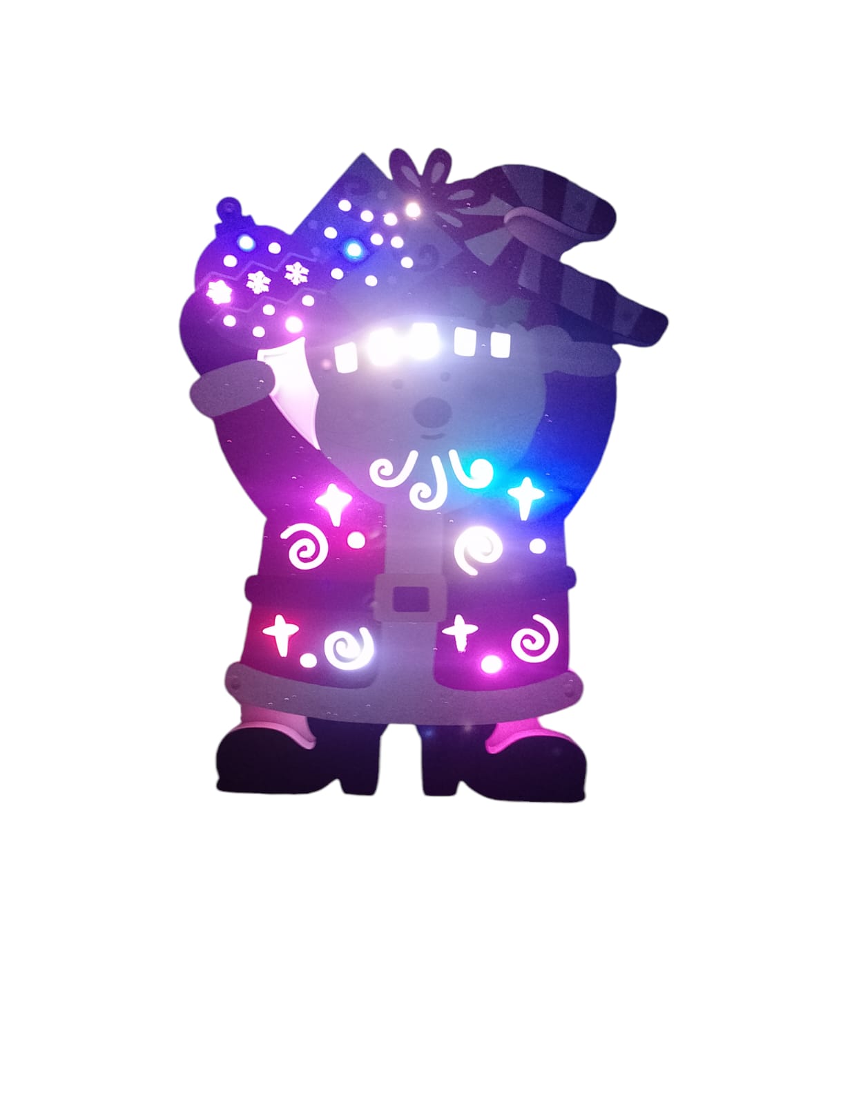 26L FIGURA SANTA CLAUS LED´S MAGICA JL2075