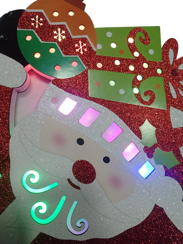 26L FIGURA SANTA CLAUS LED´S MAGICA JL2075