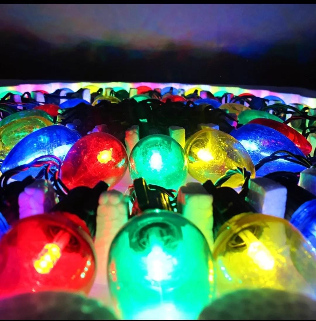 50L SERIE DE FOCO GDE C9 LED'S MAGICA COLOR JL1192