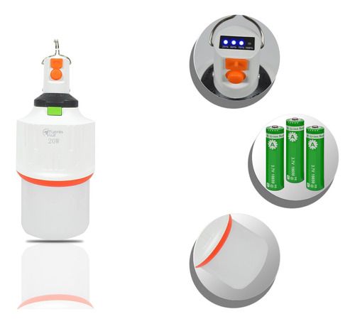 FOCO PORTATIL RECARGABLE GM367-9B-51