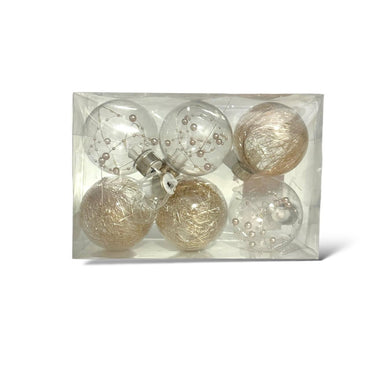 ESFERAS CON LUZ 6PZS GM607-8A-1/2