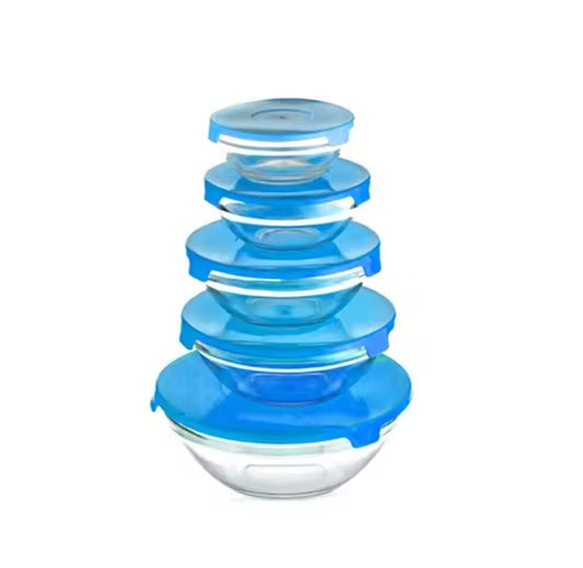 JUEGO DE 5 BOWLS C/TAPA GZ-3650