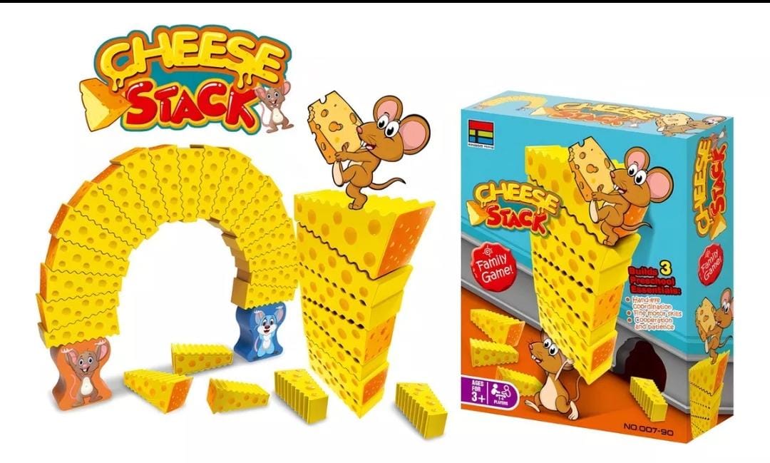JUEGO DE MESA CHEESE STACK GM1053-4D-4