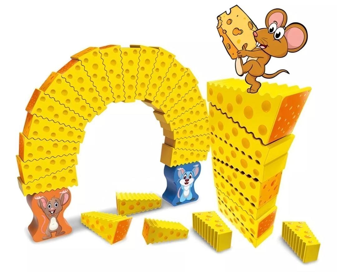 JUEGO DE MESA CHEESE STACK GM1053-4D-4