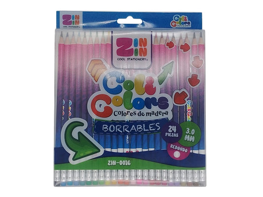 COLORES BORRABLES COLI 24PZAS ZIN-0016