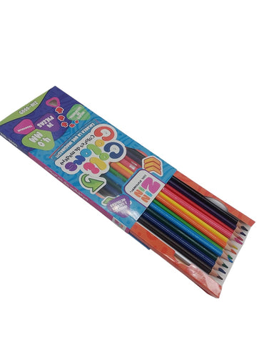 COLORES COLI C/SACAPUNTAS 14PZAS ZIN-0009