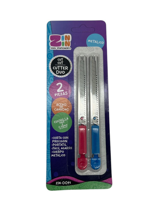 CUTTER 9MM 2PZAS ZIN-0091