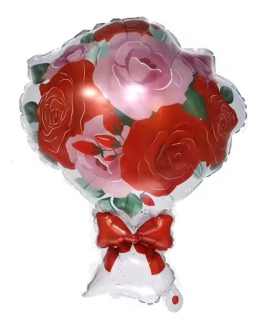 GLOBO RAMO DE ROSAS 47x64CM GZ-9315