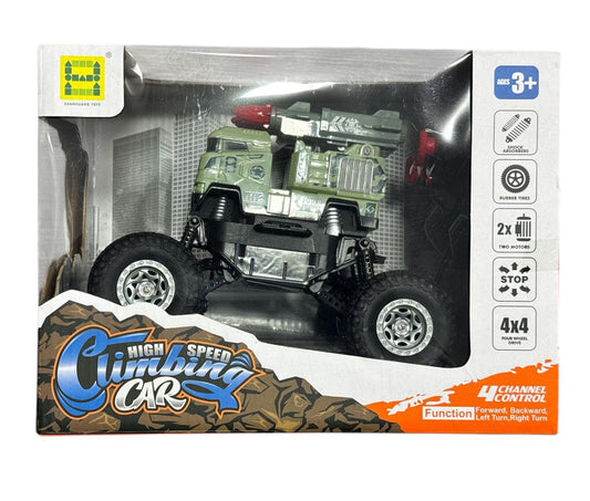 CARRO MILITAR 4x4 CON CONTROL REMOTO AHJ-0416