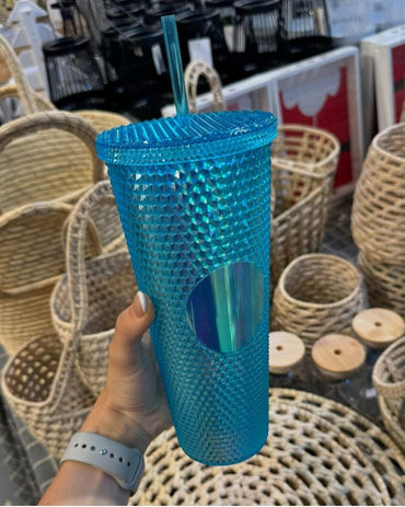 VASO DIAMANTE TORNASOL