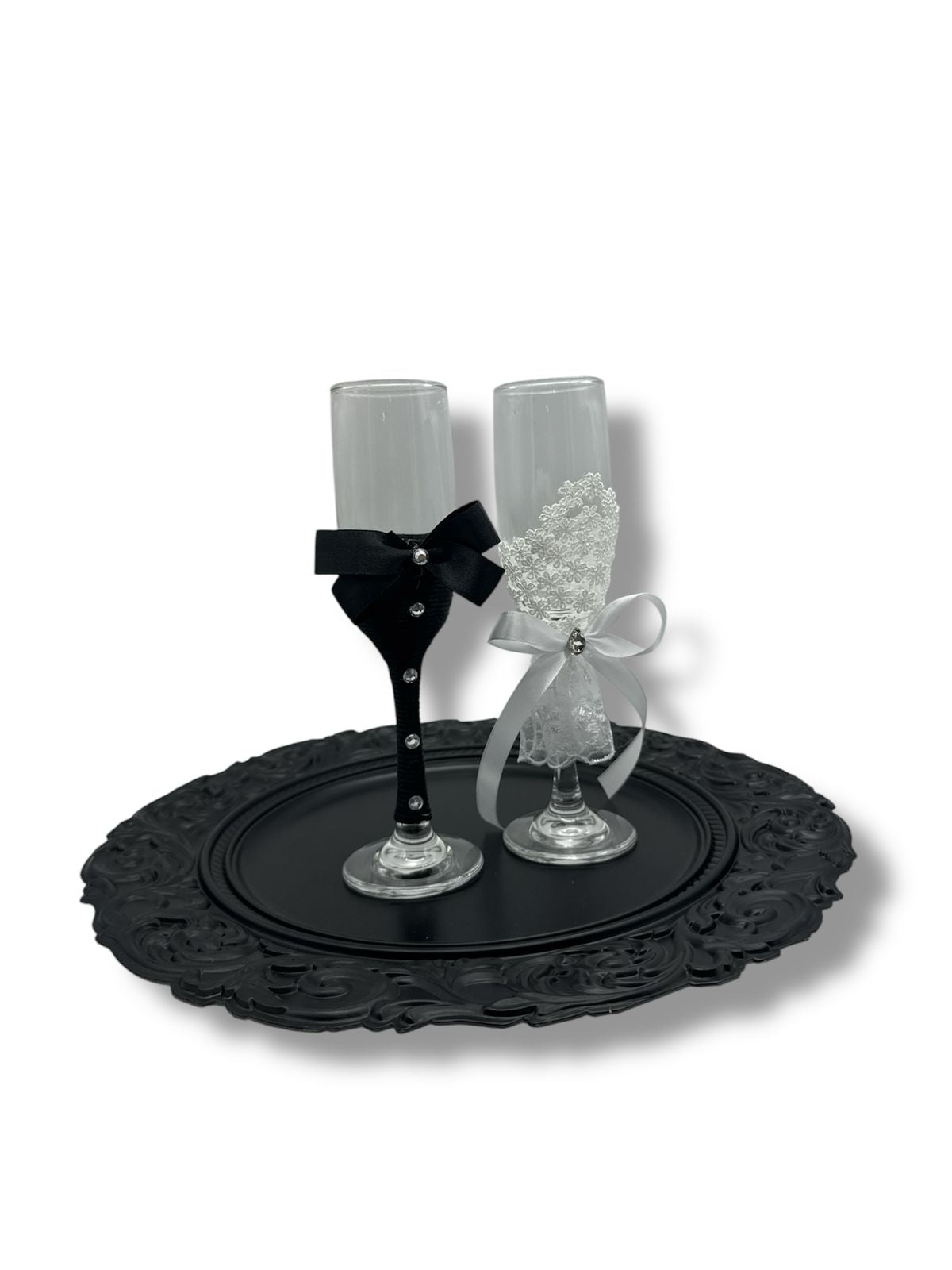 JUEGO DE COPAS PARA BODA 2PZAS GZ-9687