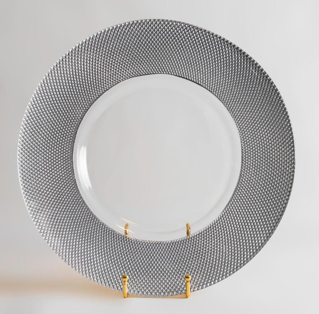 PLATO BASE DE CRISTAL