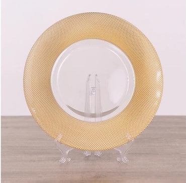 PLATO BASE DE CRISTAL