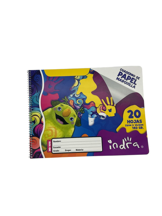 CUADERNO DE PAPEL MARQUILLA DISTINTOS TAMAÑOS