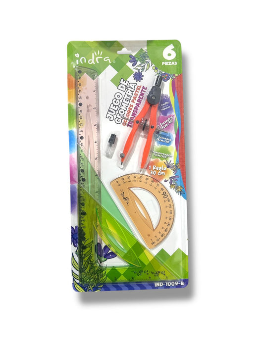 JUEGO DE GEOMETRIA IND-1009-B