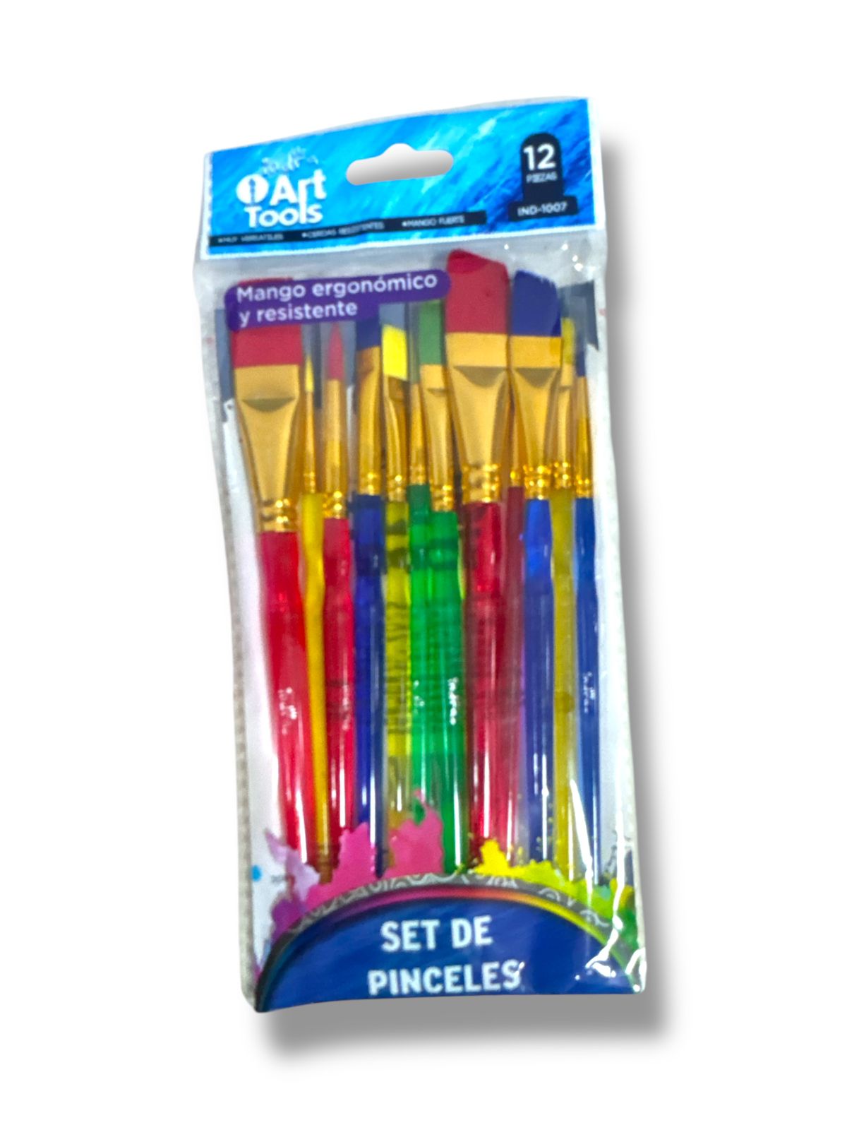 SET DE 12 PINCELES IND-1007