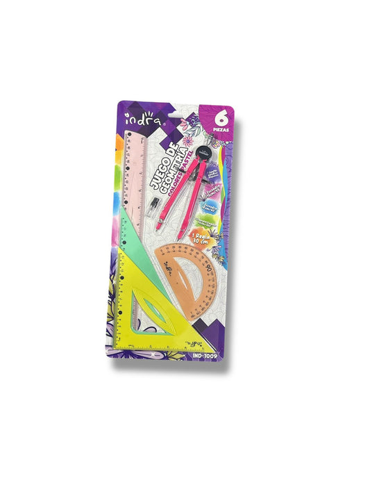 JUEGO DE GEOMETRIA IND-1009