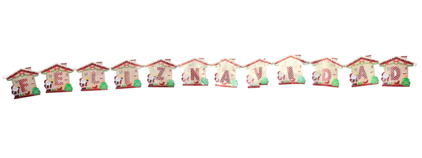 GUIA DE LETRAS "FELIZ NAVIDAD" GM931-1A-10
