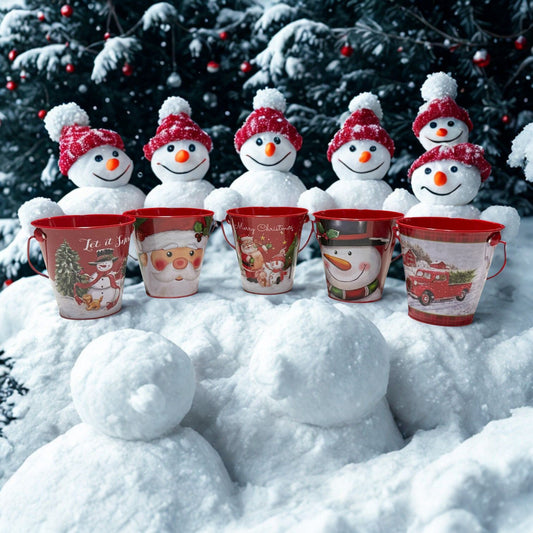 CUBETA MINI NAVIDEÑA GZ-10861