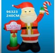 FIG DECO INFLABLE SANTA CLAUS 240CM JL96323