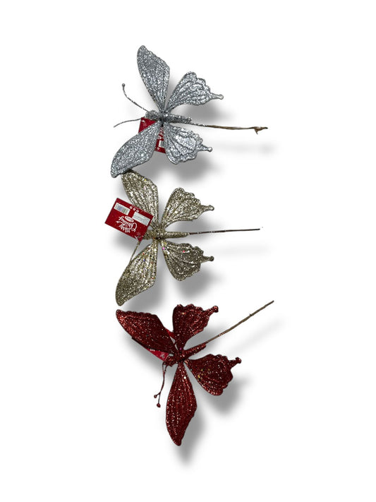 MARIPOSA CON GLITTER GM925-10A-16
