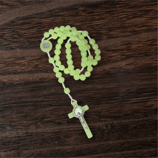 ROSARIO JUMBO PLASTICO VERDE GM1338-1A-10