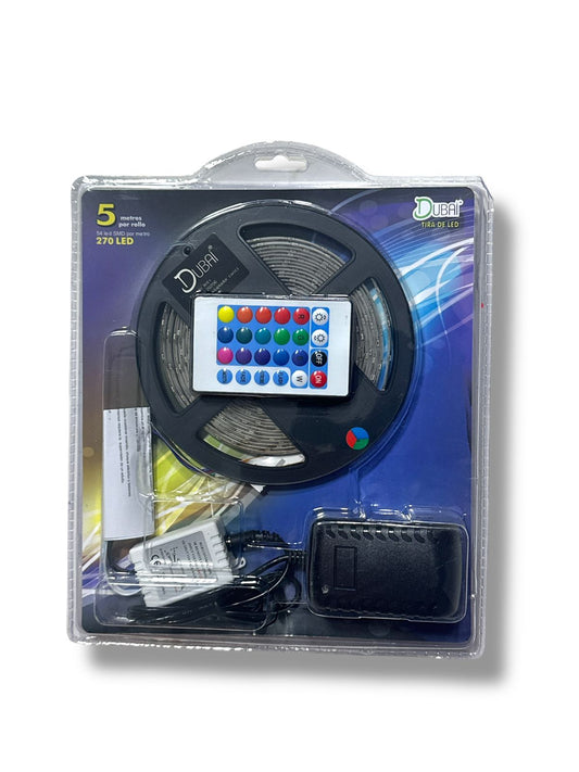 TIRA LED 5MTRS C/CONTROL 20706