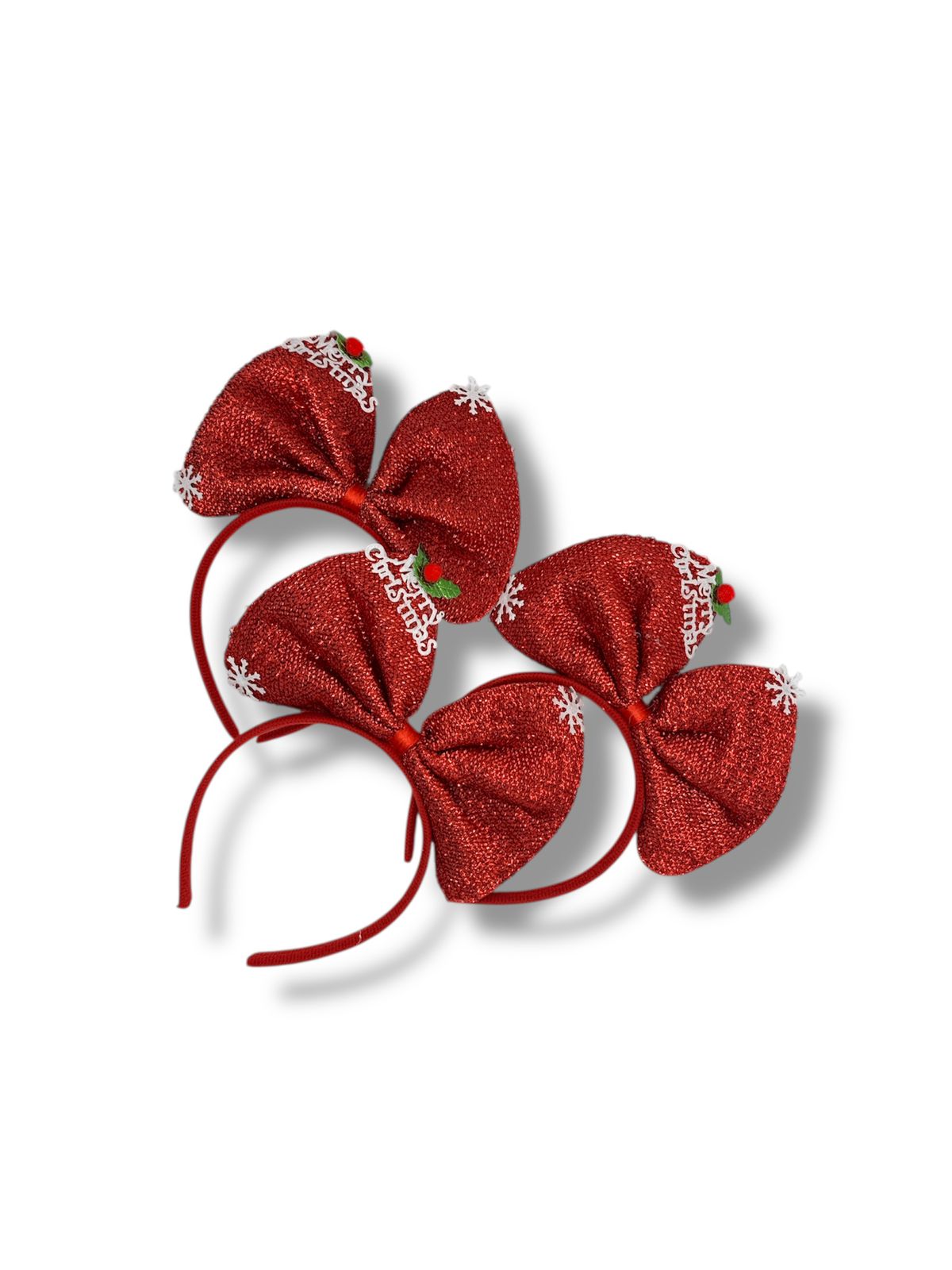 DIADEMA MOÑO NAVIDEÑA J1028