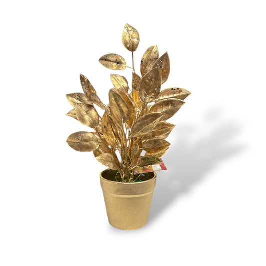 MACETA MINI NAVIDEÑA C/FOLLAJE GM1162-5A-20