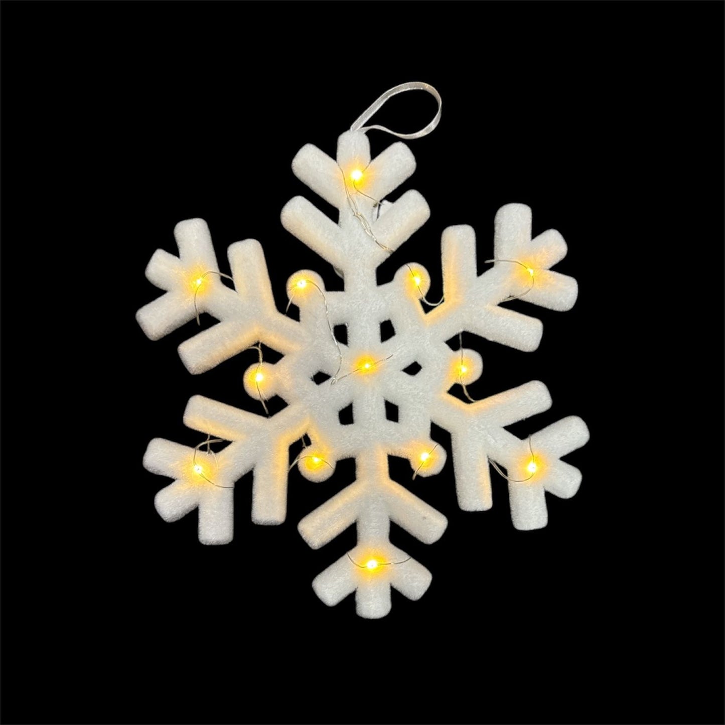 Copo de nieve decorativo con luz GM607-8A-19