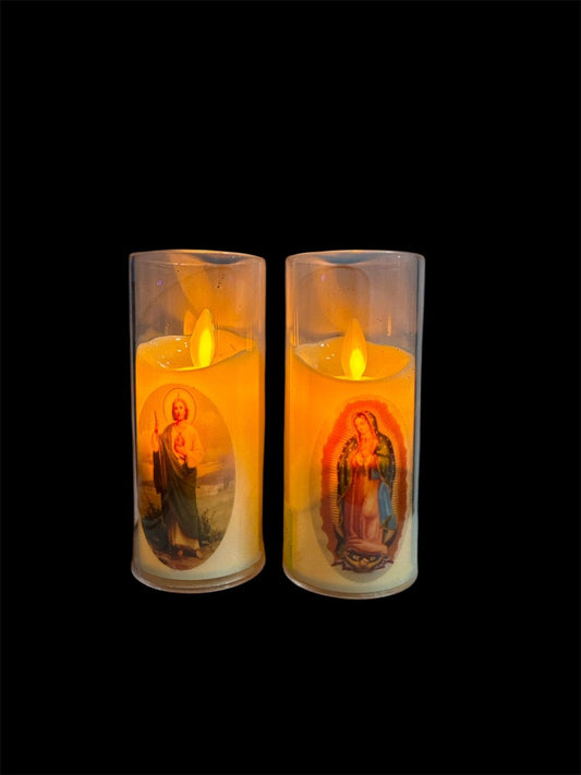 VELA CON LUZ MOVIL GZ-8538 A B