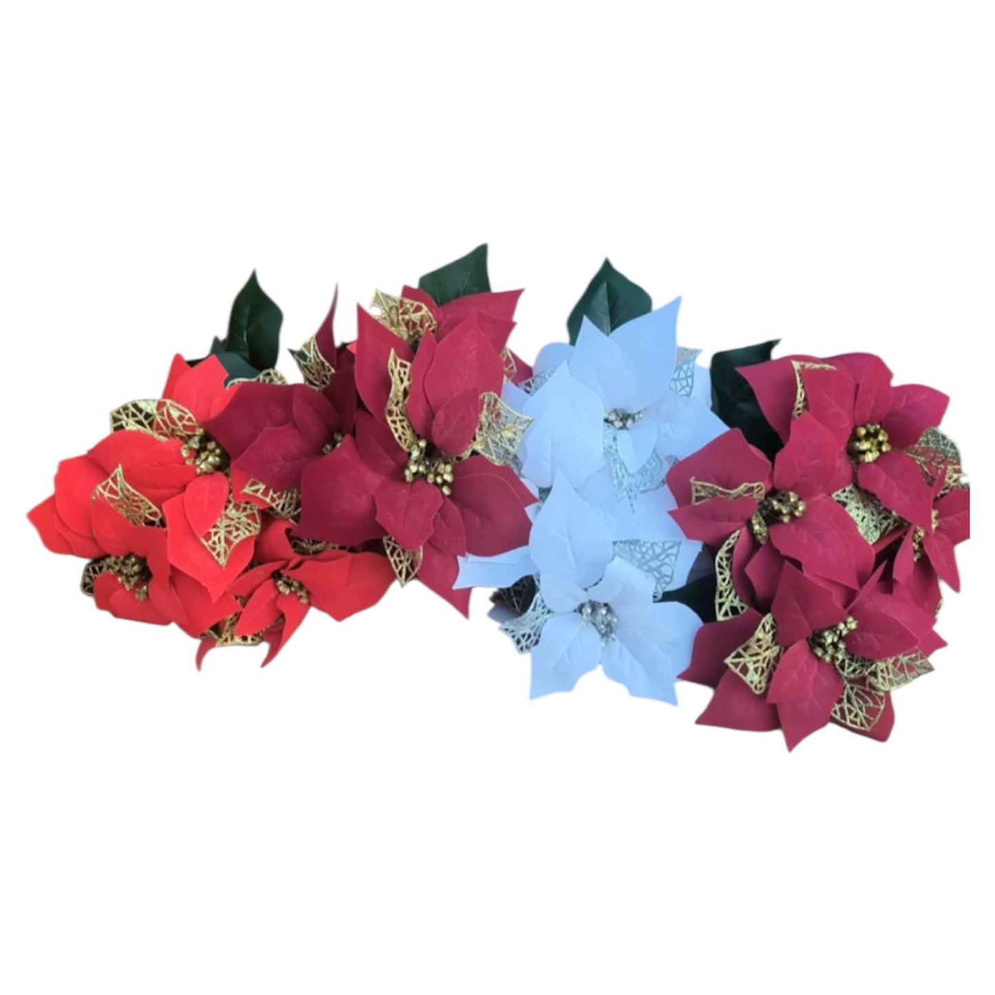 RAMO DE 5 NOCHEBUENAS GM561-1H-26