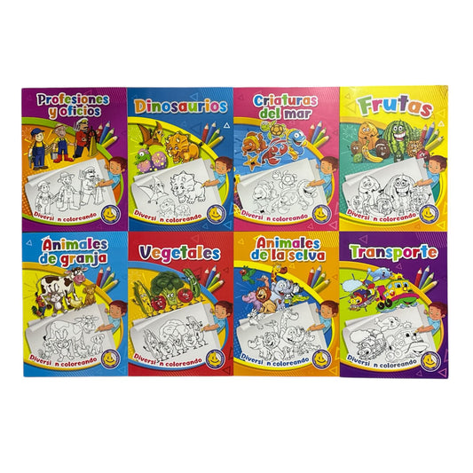 LIBRO P/COLOREAR V/MODELOS GM576-1H-17