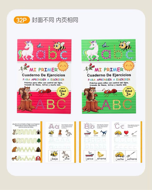 LIBRO APRENDER A ESCRIBIR P/NIÑOS GM576-1H-6/10